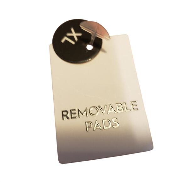 LAURA Ashley‎ NWT 3pk lace back long line removable pads bras XL - Picture 3 of 8